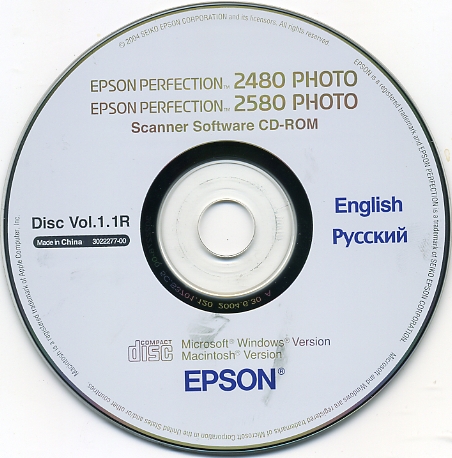 epson 2480 photo scanner driver
